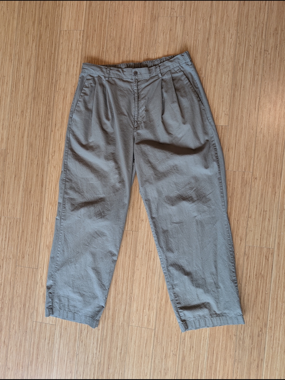 MUJI Men’s Casual Beige Pants